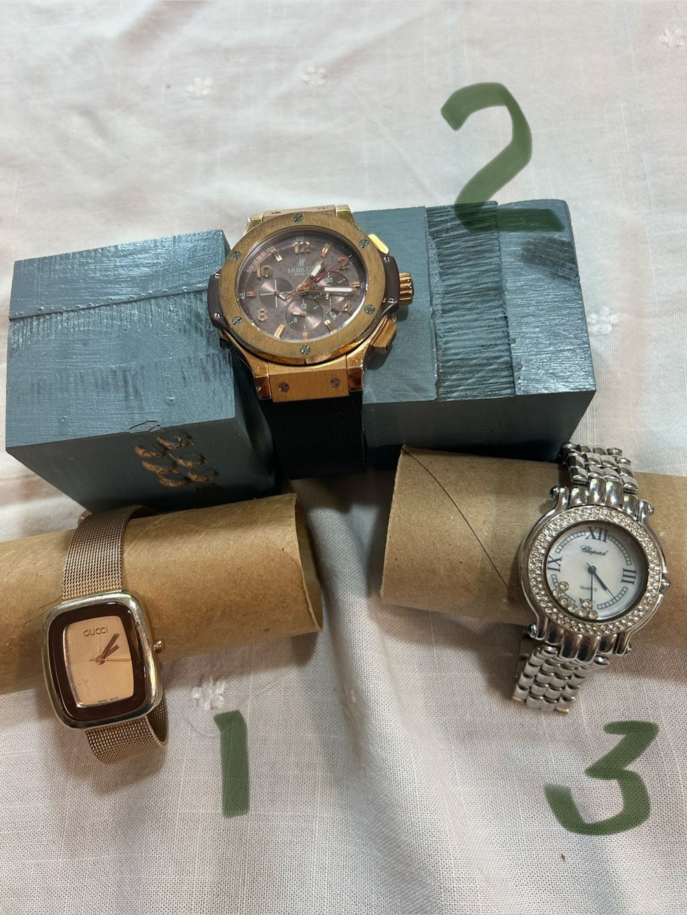 LOT of 3 watches. ALL FUN FABULOUS and look LUXURIOUS!